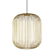 Kai 23" LED Pendant, Plated Brass Finish - Bees Lighting