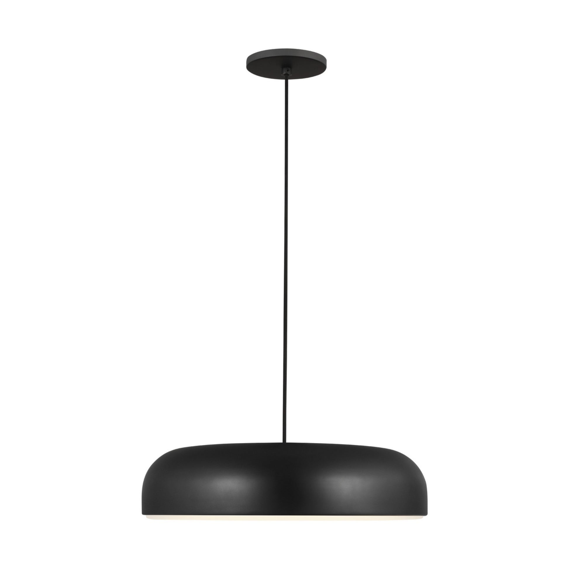 Kosa 18" LED Pendant, Nightshade Black Finish - Bees Lighting