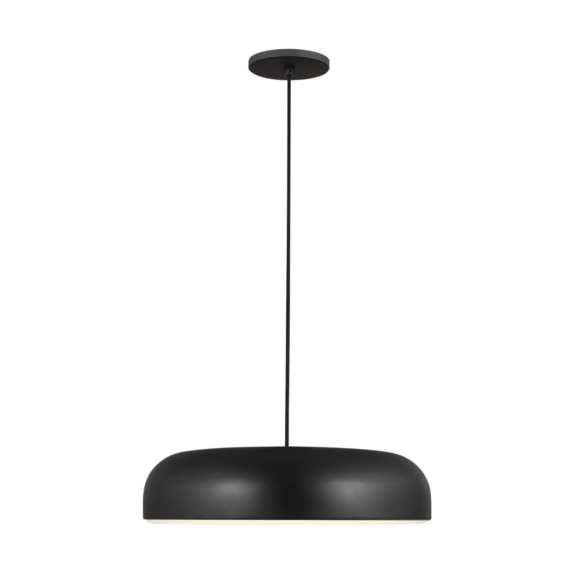 Kosa 18" LED Pendant, Nightshade Black Finish - Bees Lighting