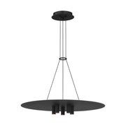 Ponte 22" LED Pendant, 277V, Nightshade Black Finish - Bees Lighting