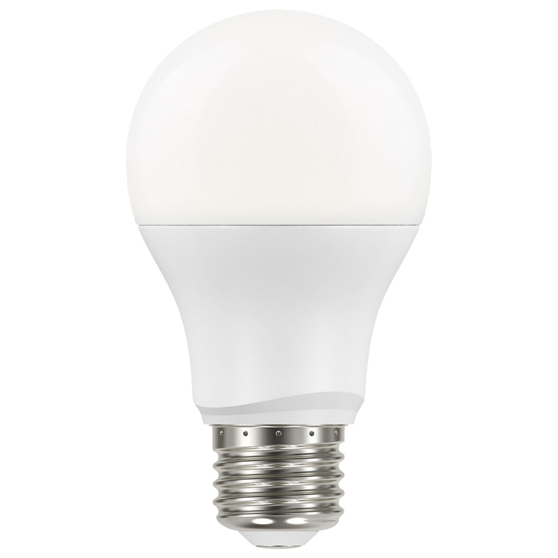 Dusk to Dawn A19 LED Bulb, 9W, 800lm, 5000K, E26 Medium Base, Frosted Finish, With Photocell - Bees Lighting