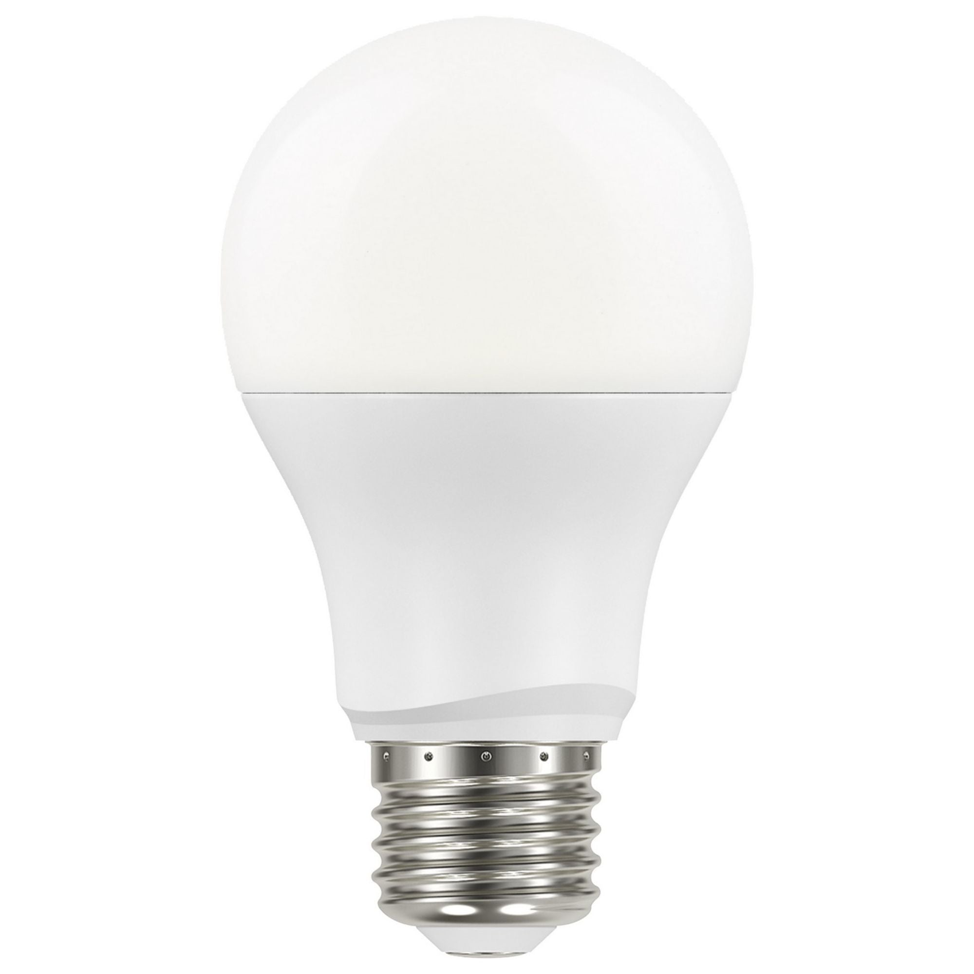 Dusk to Dawn A19 LED Bulb, 9W, 800lm, 5000K, E26 Medium Base, Frosted Finish, With Photocell - Bees Lighting