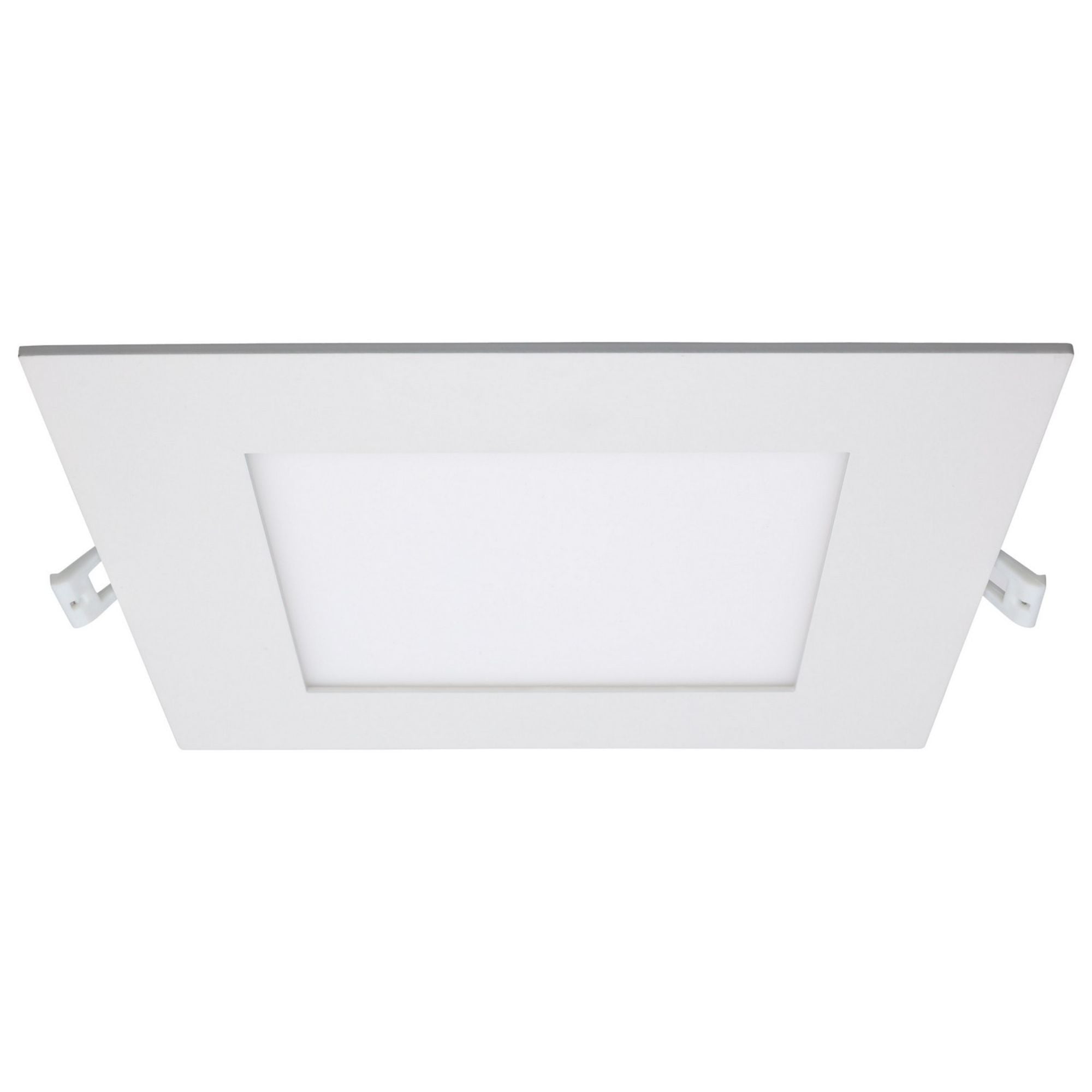 Edge-Lit 8" Square Canless LED Recessed Light, 24W, 1650 Lm, 5-CCT - Bees Lighting