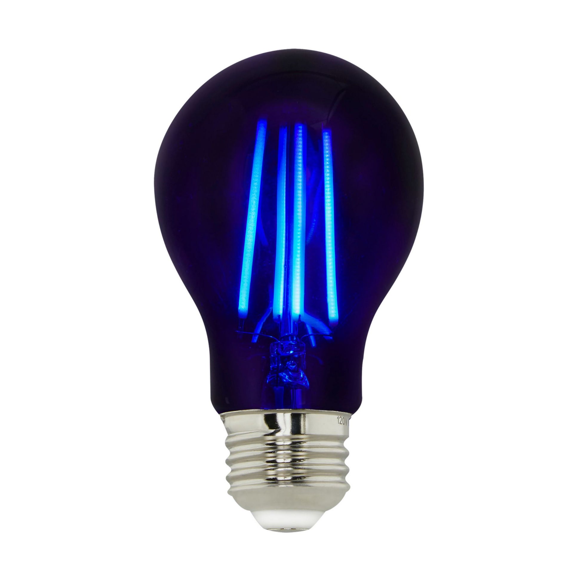 A19 LED Bulb, 8 Watts, E26 Medium Base, Black Finish, 120V - Bees Lighting