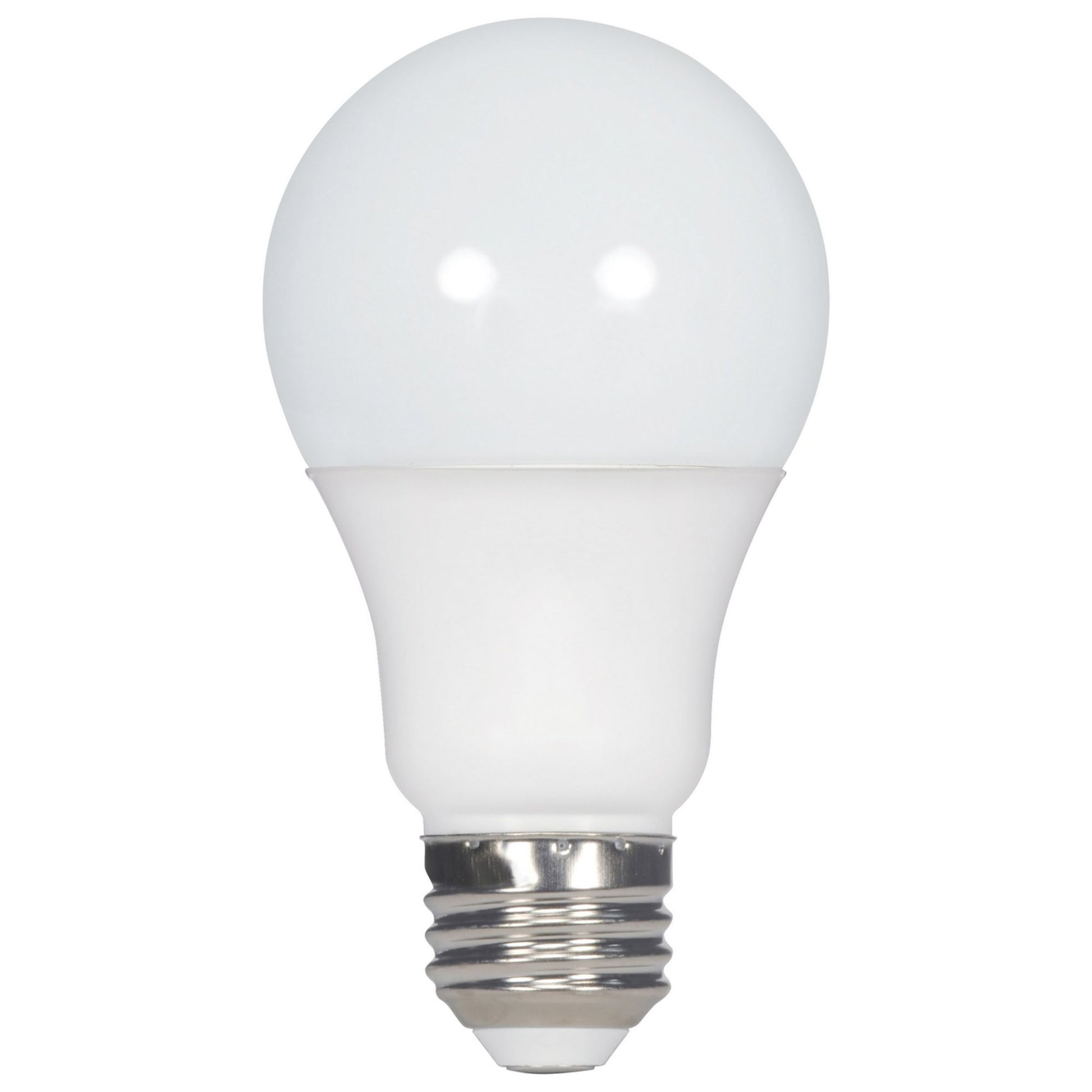 Enclosed Rated A19 LED Bulb, 9 Watts, 800 Lumens, 2700K, E26 Medium Base, Frosted Finish, 12V - Bees Lighting