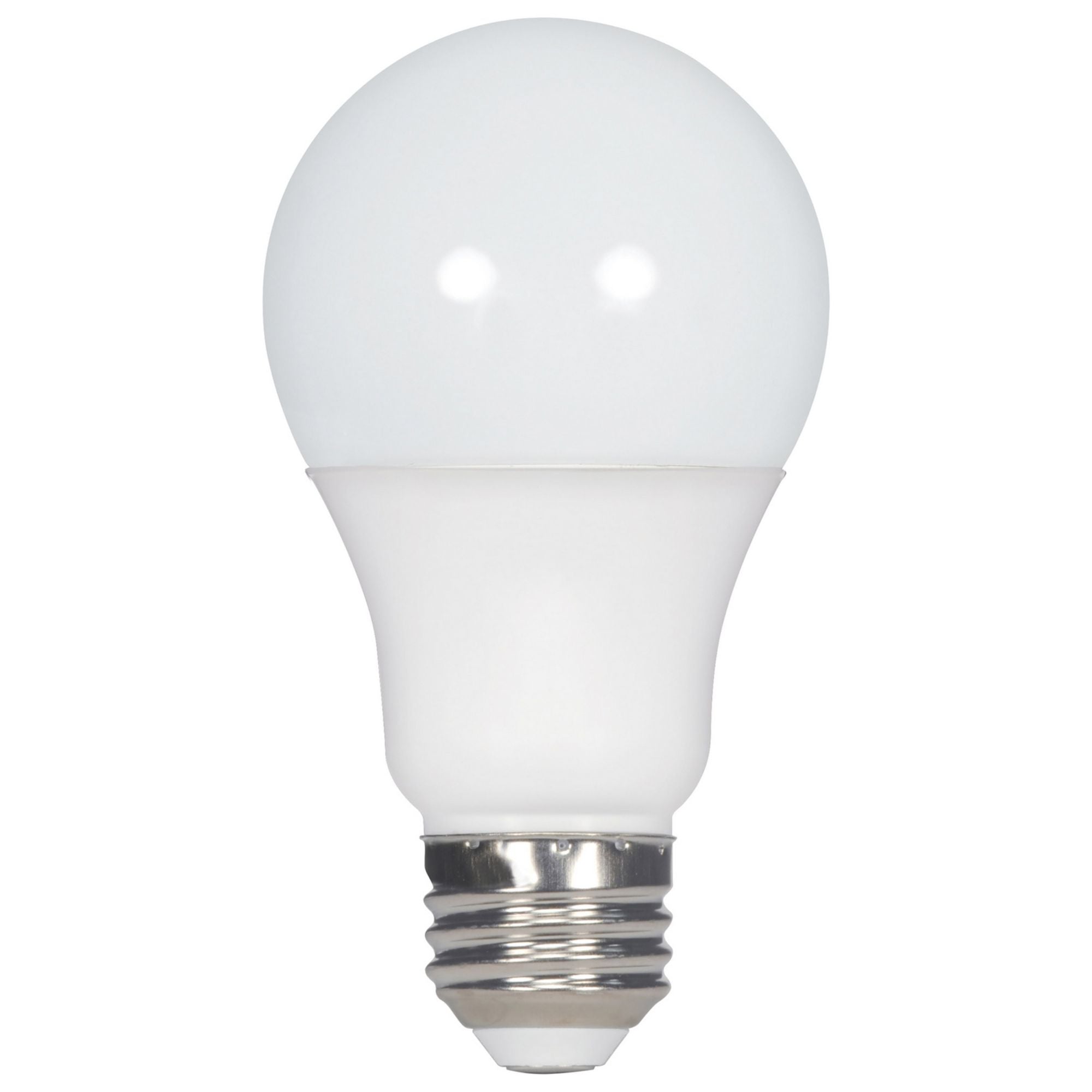 Enclosed Rated A19 LED Bulb, 9 Watts, 800 Lumens, 2700K, E26 Medium Base, Frosted Finish, 12V