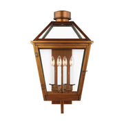Hyannis 28" 4-Light X-Large Wall Lantern, Natural Copper Finish - Bees Lighting