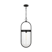Blaine 12" Large Pendant, Aged Iron Finish - Bees Lighting