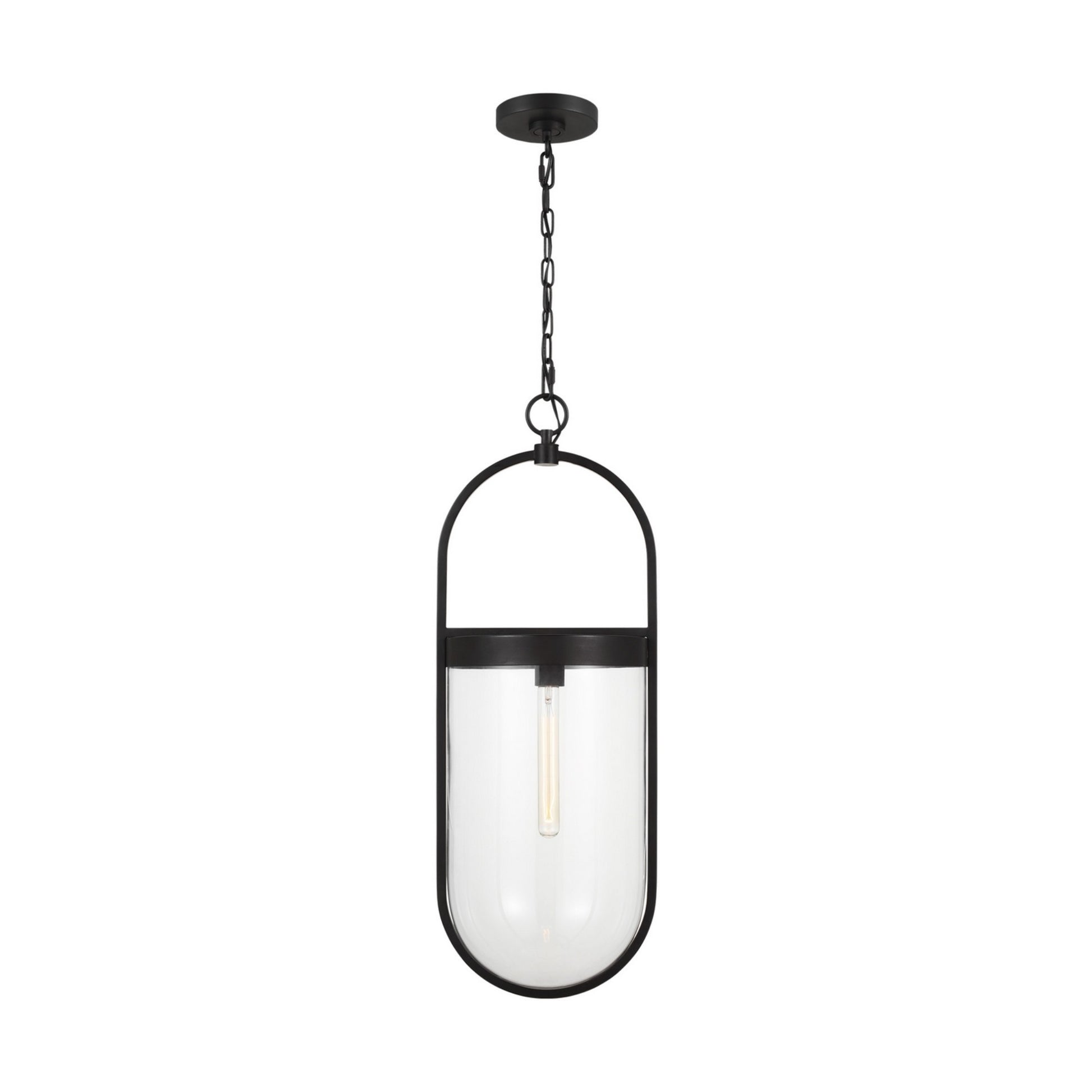 Blaine 12" Large Pendant, Aged Iron Finish - Bees Lighting