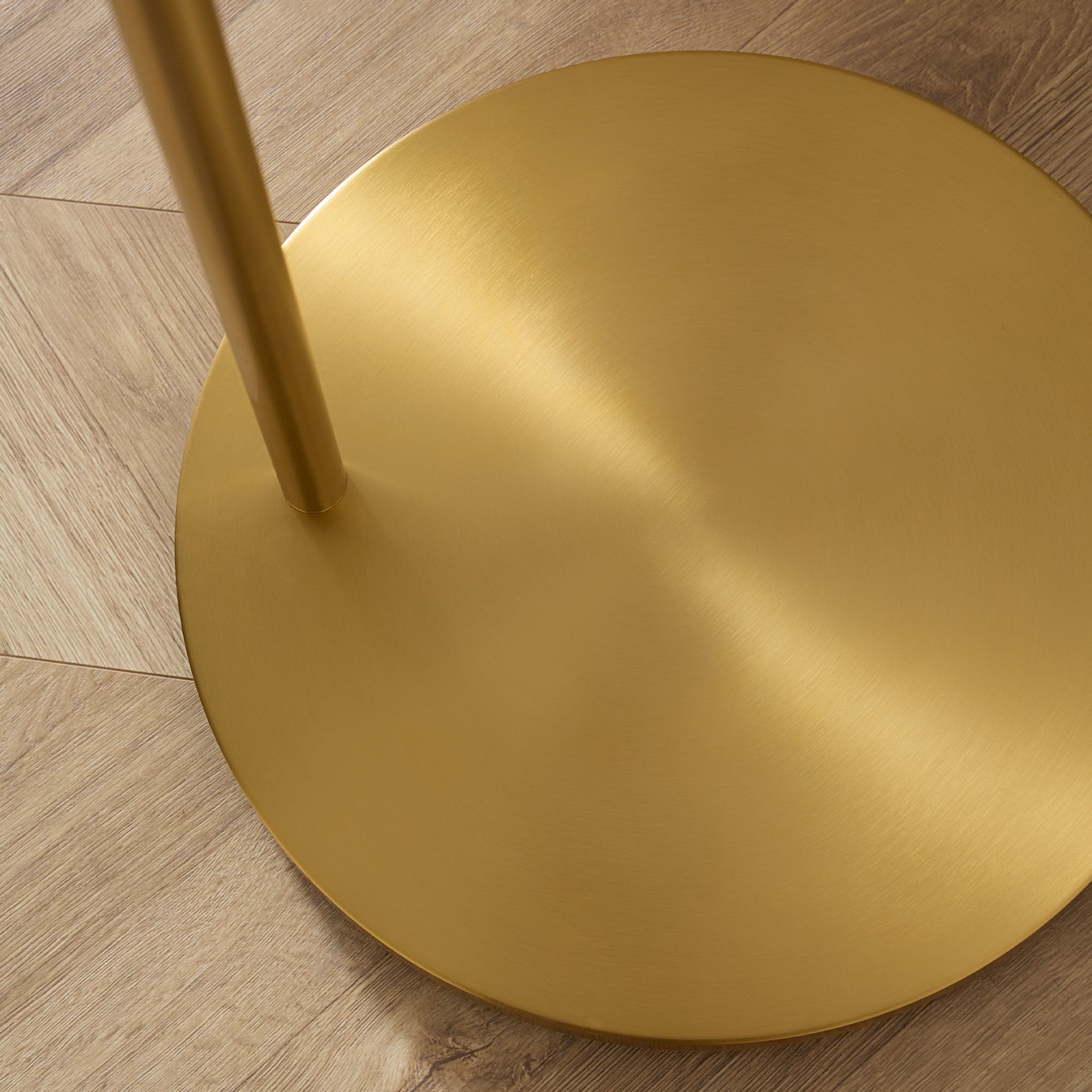 Sawyer 75" Floor Lamp, Burnished Brass Finish - Bees Lighting
