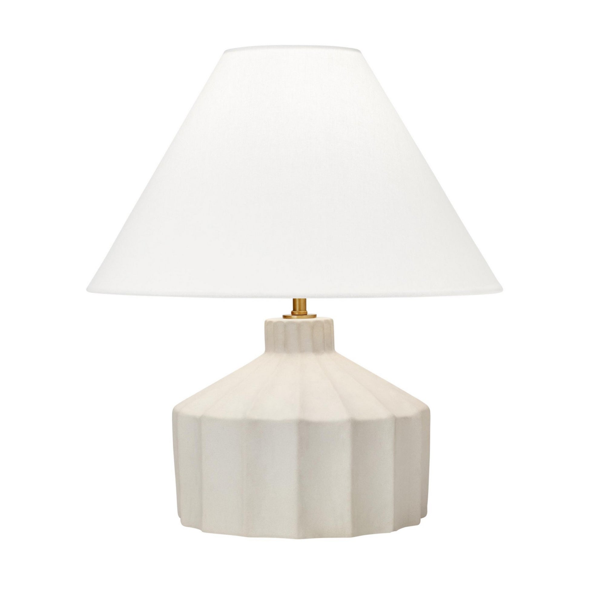 Veneto 17" Small Table Lamp, Matte Concrete Finish - Bees Lighting