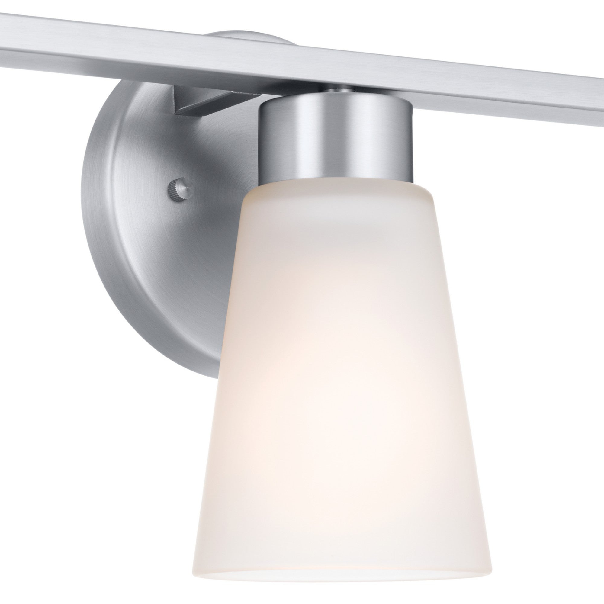 Stamos 22" 3-Light Bath Vanity Light, Brushed Nickel Finish - Bees Lighting