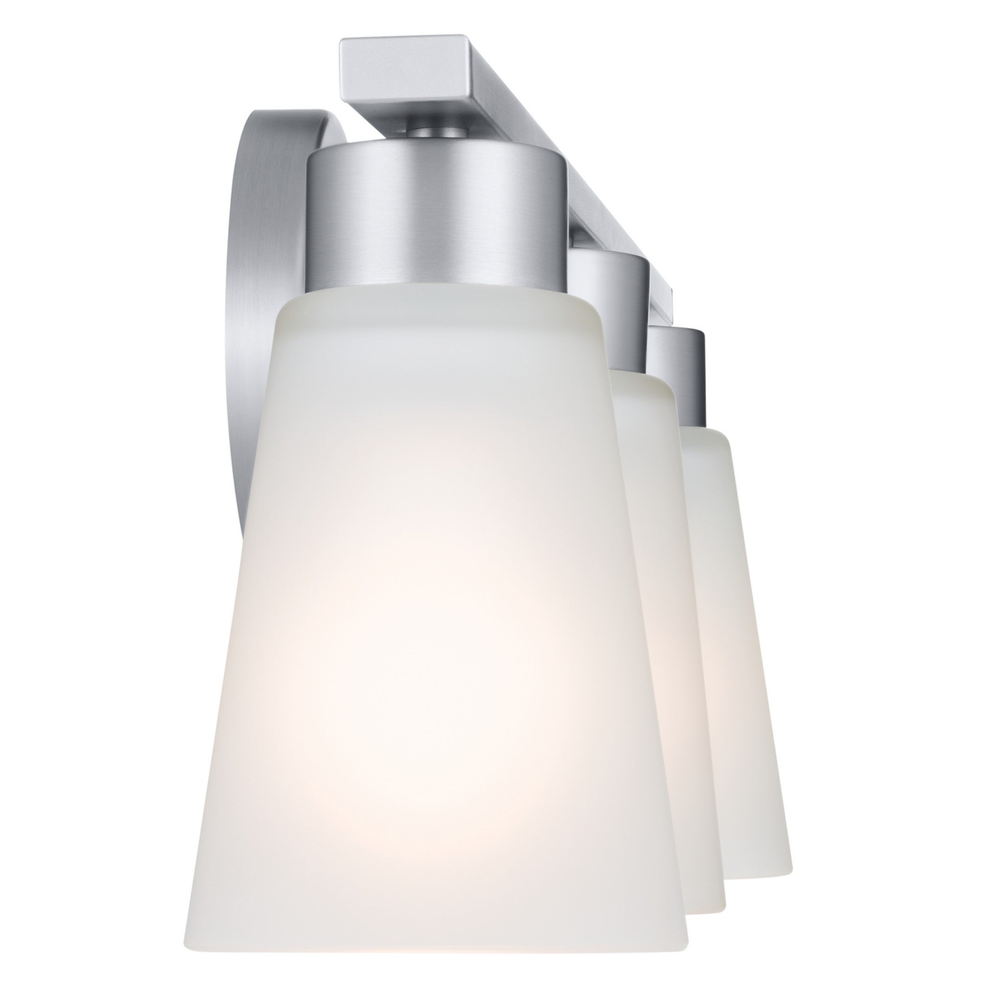 Stamos 22" 3-Light Bath Vanity Light, Brushed Nickel Finish - Bees Lighting