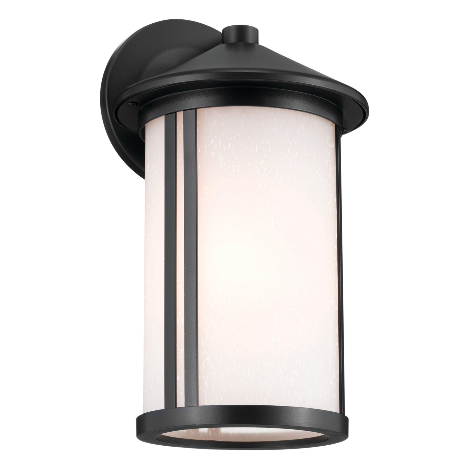 Lombard 13" Outdoor Wall Light, Black Finish - Bees Lighting