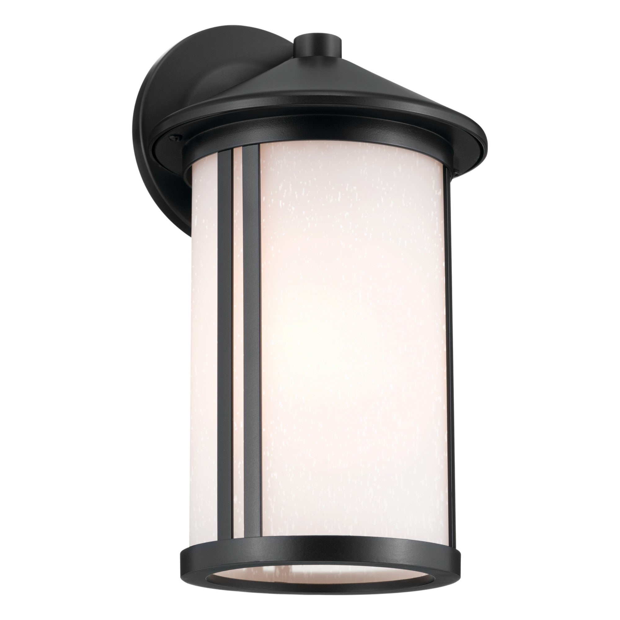 Lombard 13" Outdoor Wall Light, Black Finish - Bees Lighting