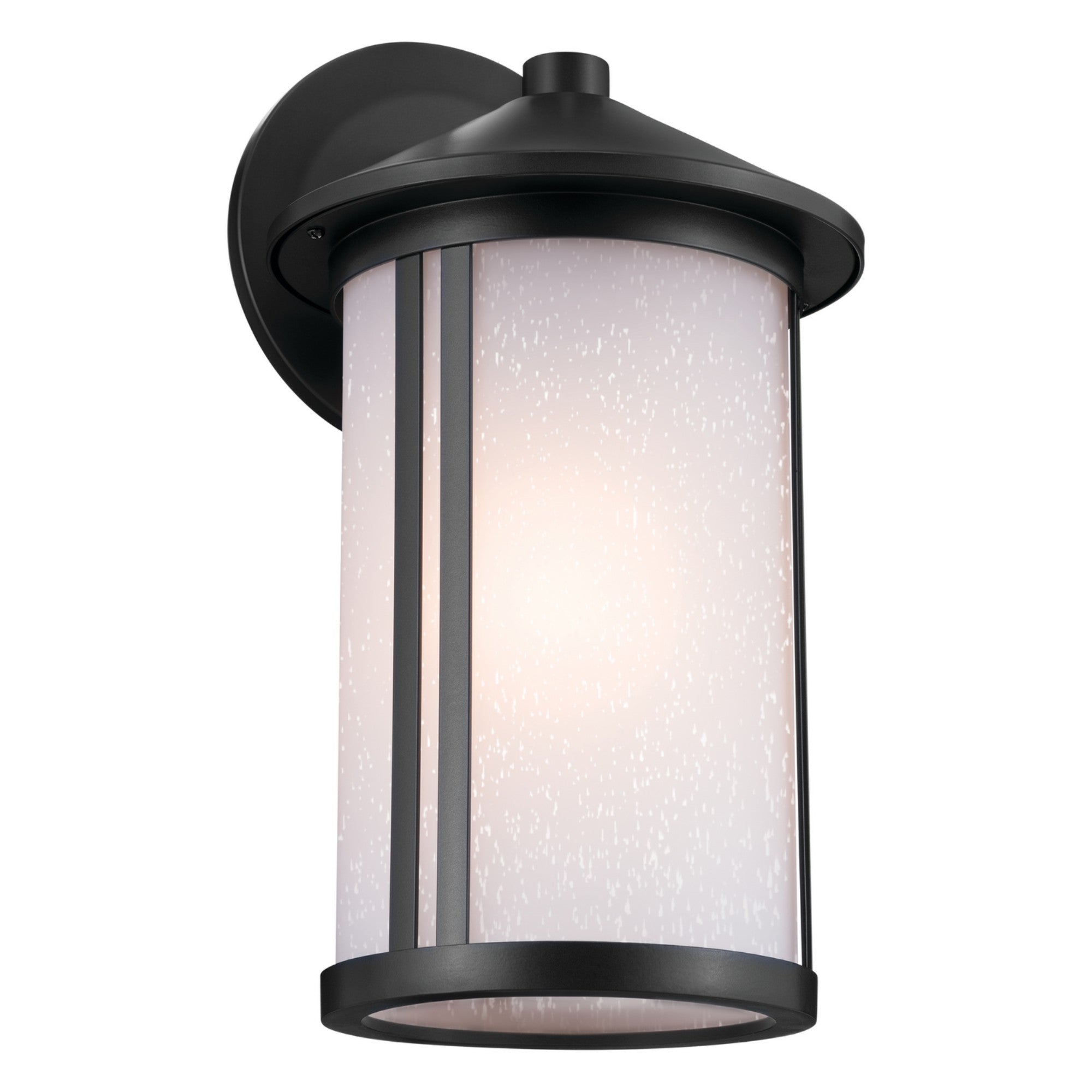 Lombard 17" Outdoor Wall Light, Black Finish - Bees Lighting