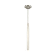 Ebell 17" LED Small Pendant, 120V, Antique Nickel Finish - Bees Lighting