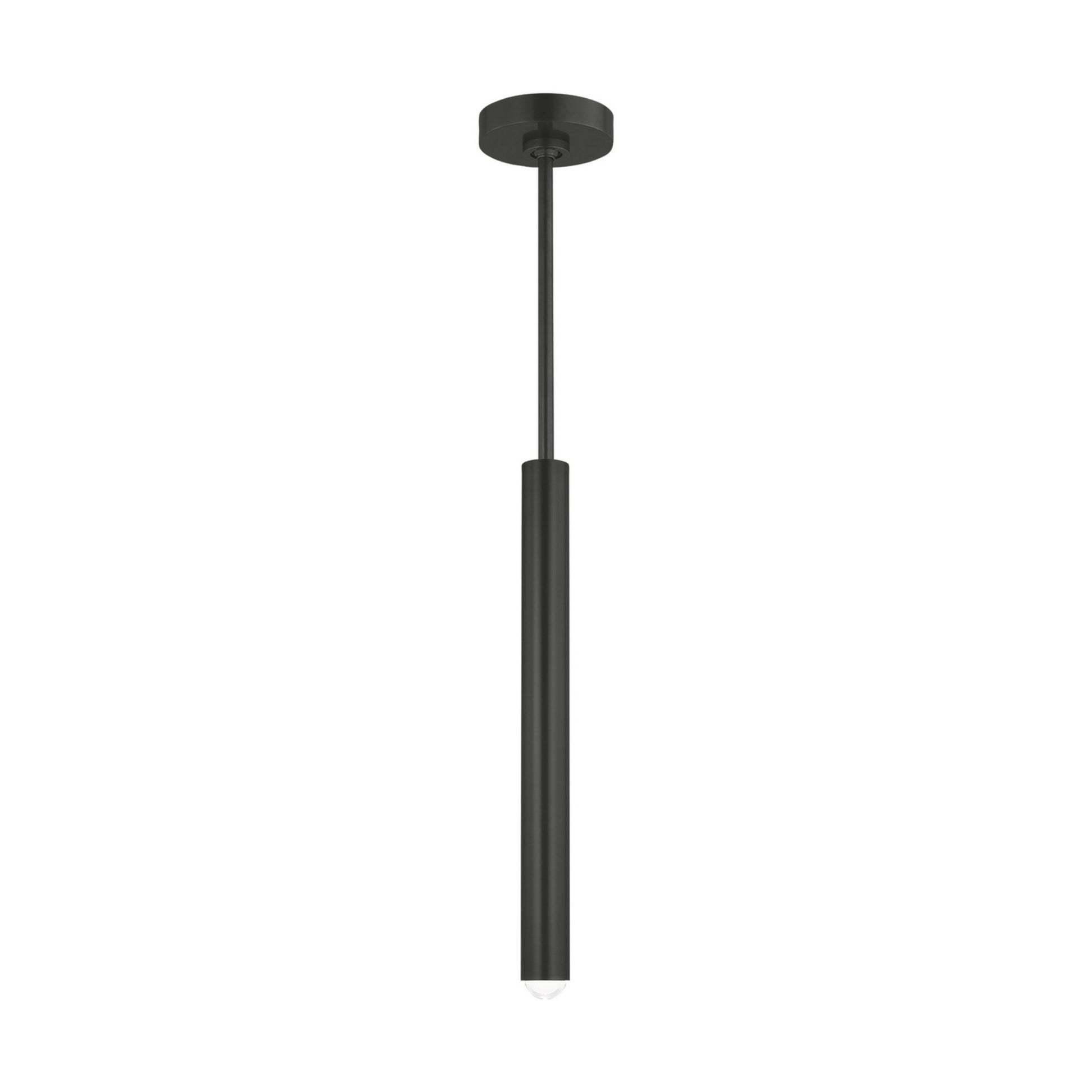 Ebell 17" LED Small Pendant, 120V, Dark Bronze Finish - Bees Lighting