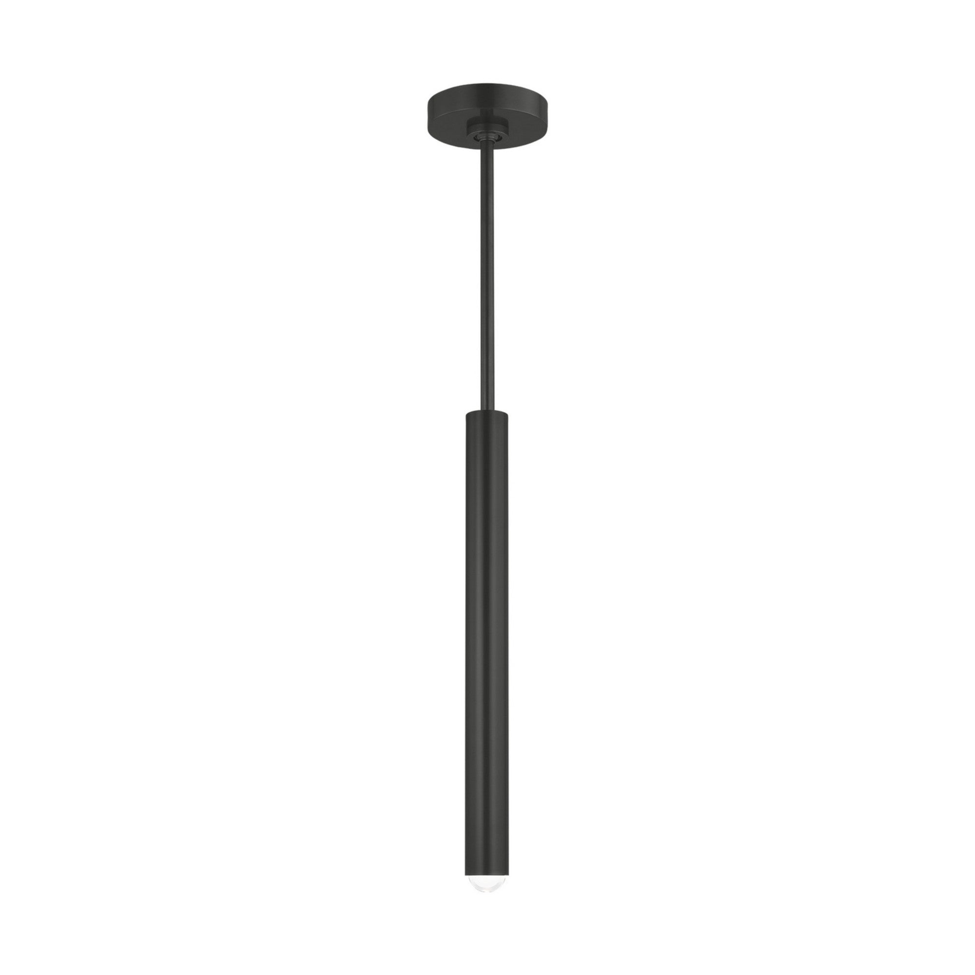 Ebell 17" LED Small Pendant, 120V, Dark Bronze Finish - Bees Lighting