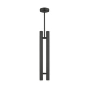 Ebell 5" LED 2-Light Pendant, 120V, Dark Bronze Finish - Bees Lighting