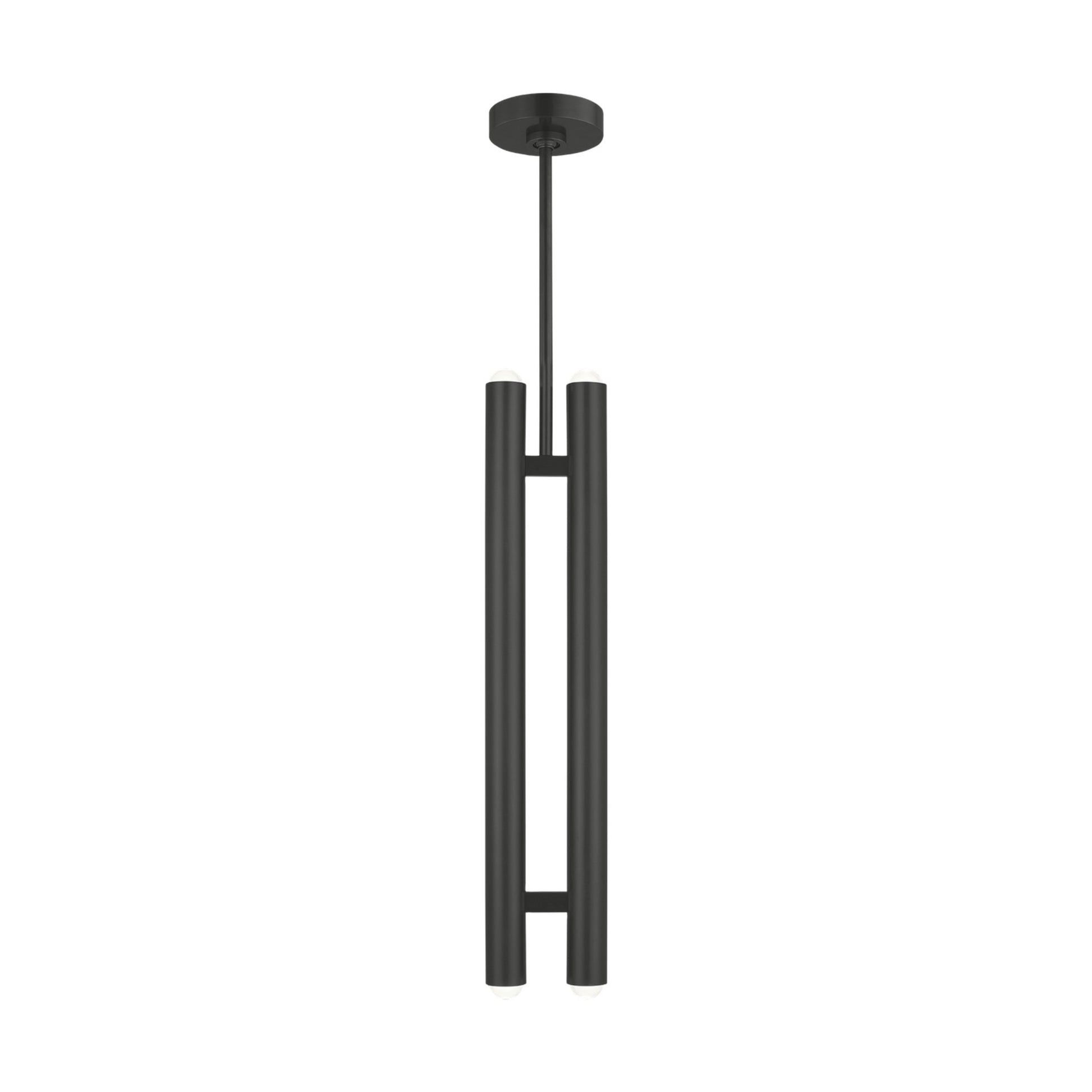 Ebell 5" LED 2-Light Pendant, 120V, Dark Bronze Finish - Bees Lighting