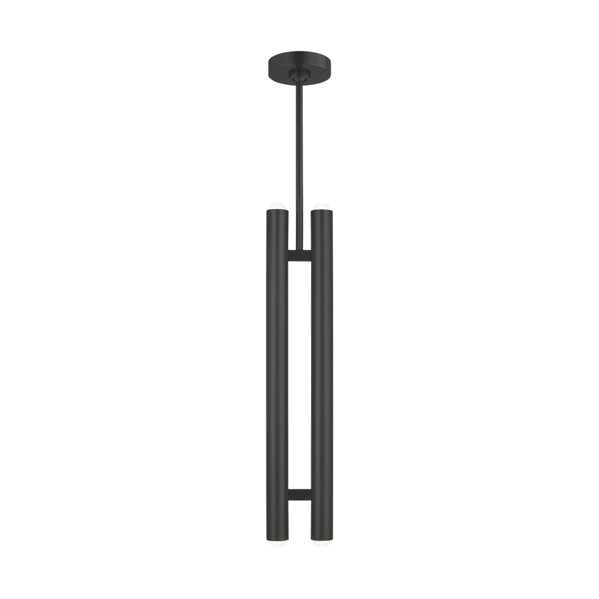Ebell 5" LED 2-Light Pendant, 120V, Dark Bronze Finish - Bees Lighting
