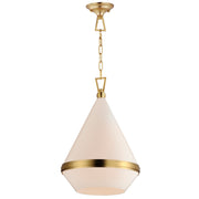 Giza 23" Pendant, Satin Brass Finish - Bees Lighting