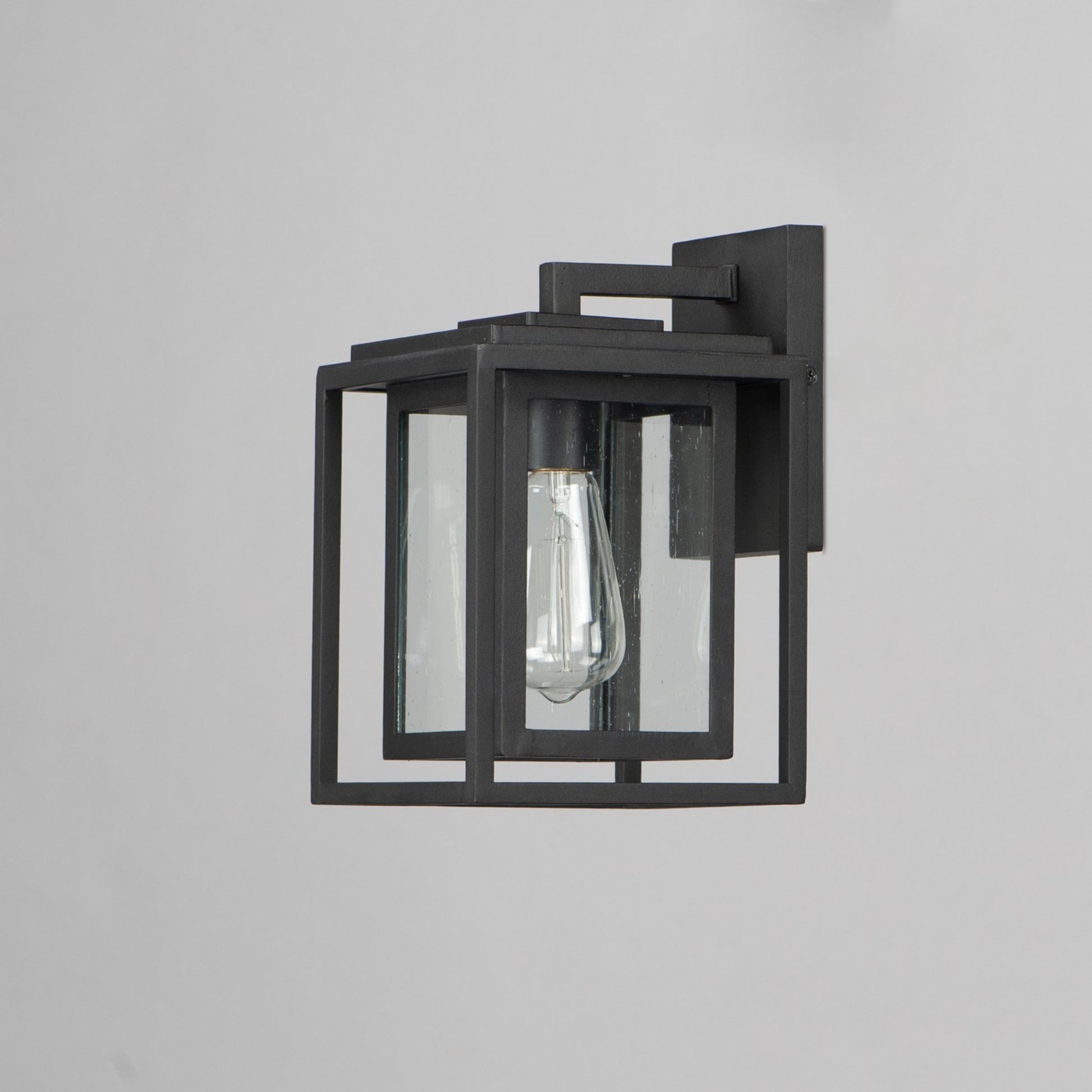 Cabana 11" Outdoor Wall Sconce, Black Finish - Bees Lighting