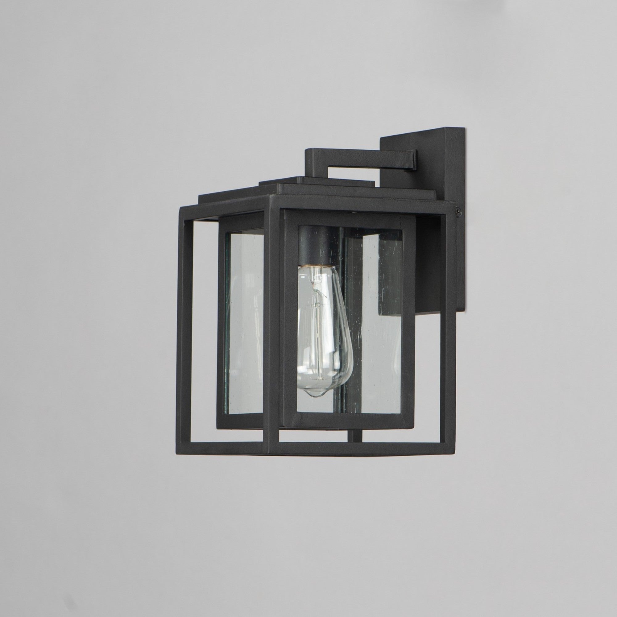 Cabana 11" Outdoor Wall Sconce, Black Finish - Bees Lighting