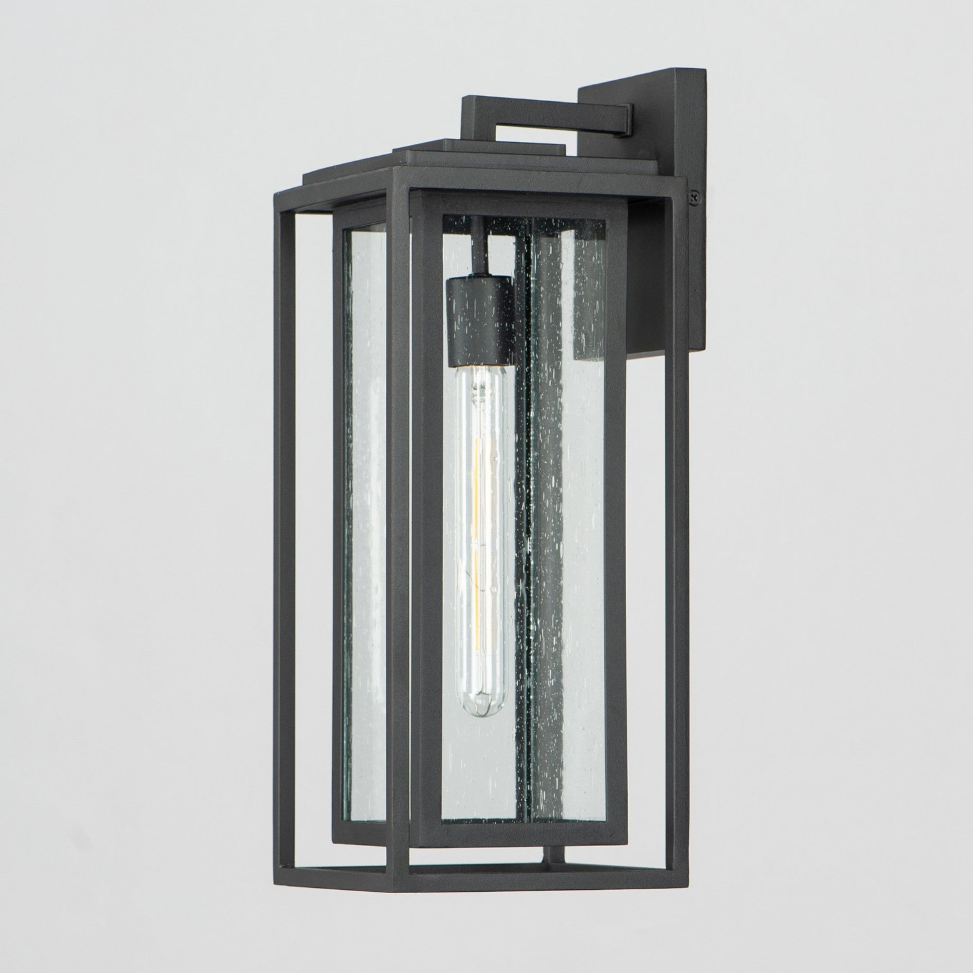 Cabana 18" Outdoor Wall Sconce, Black Finish - Bees Lighting