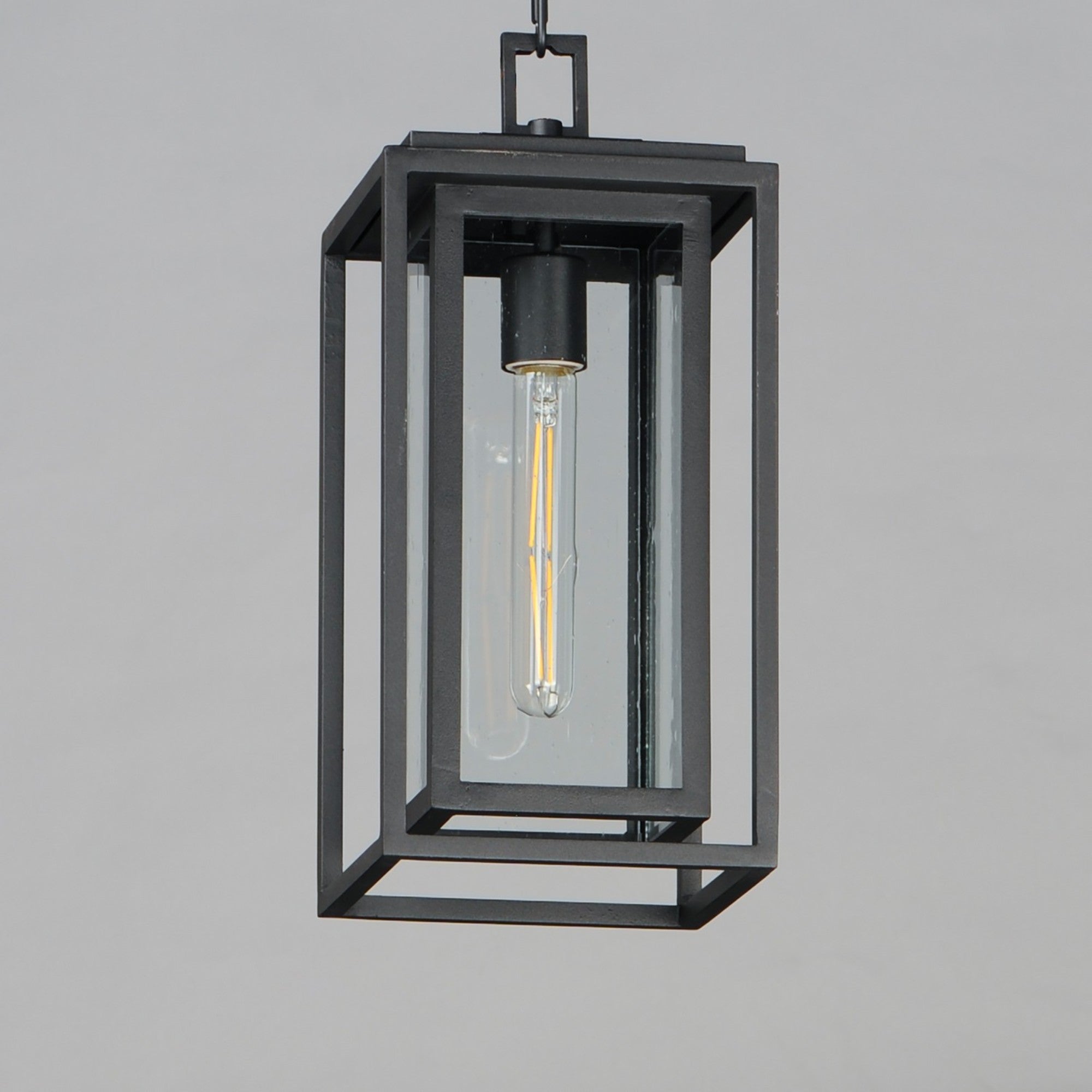 Cabana 16 in. Outdoor Pendant Light Black Finish - Bees Lighting