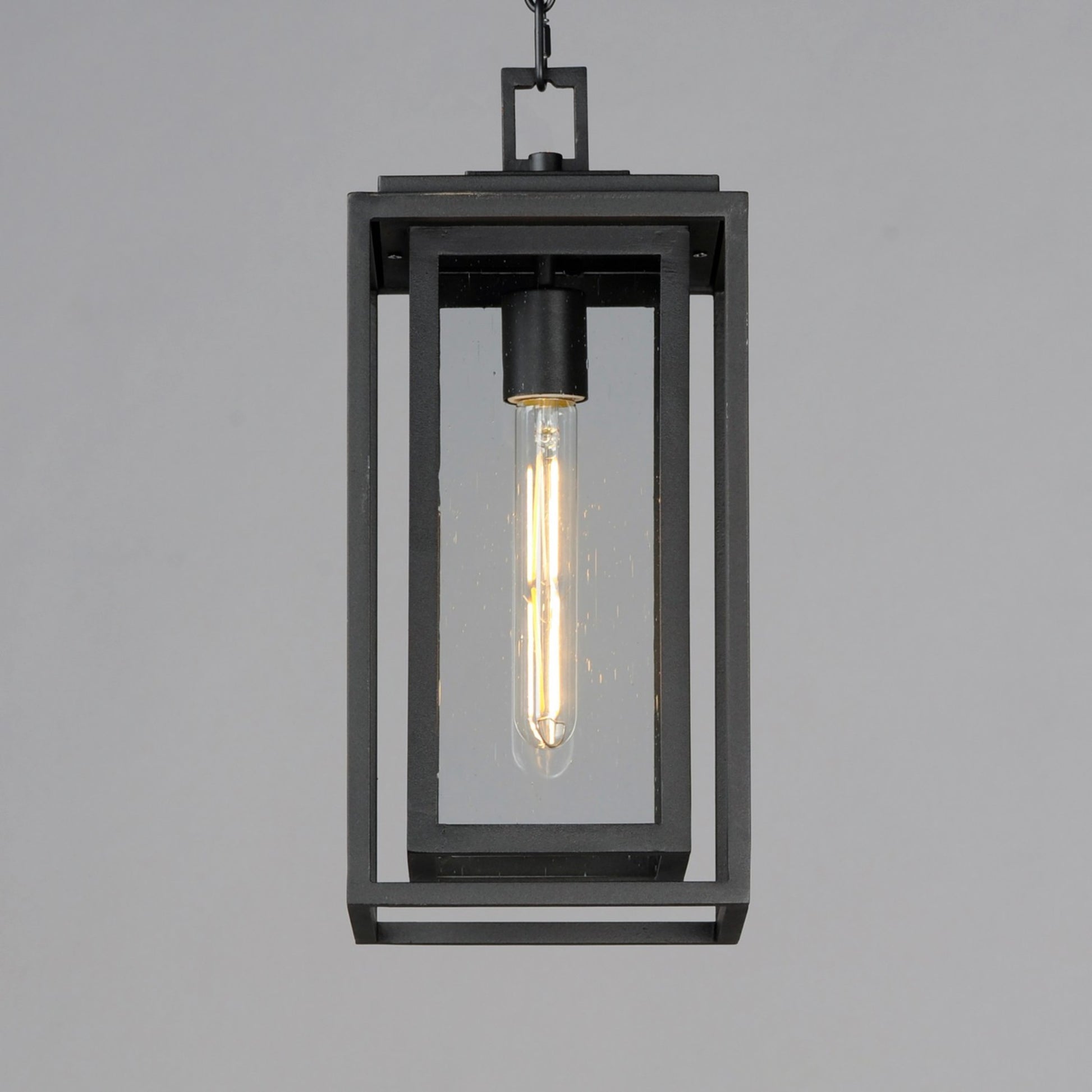 Cabana 16" Outdoor Pendant, Black Finish - Bees Lighting