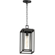 Cabana 16" Outdoor Pendant, Black Finish - Bees Lighting
