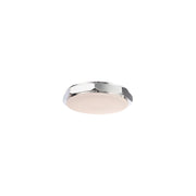 Grommet 13" LED Flush Mount, 3000K, Polished Nickel Finish - Bees Lighting