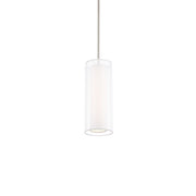 Metropolis 13" LED Pendant, Brushed Nickel Finish - Bees Lighting