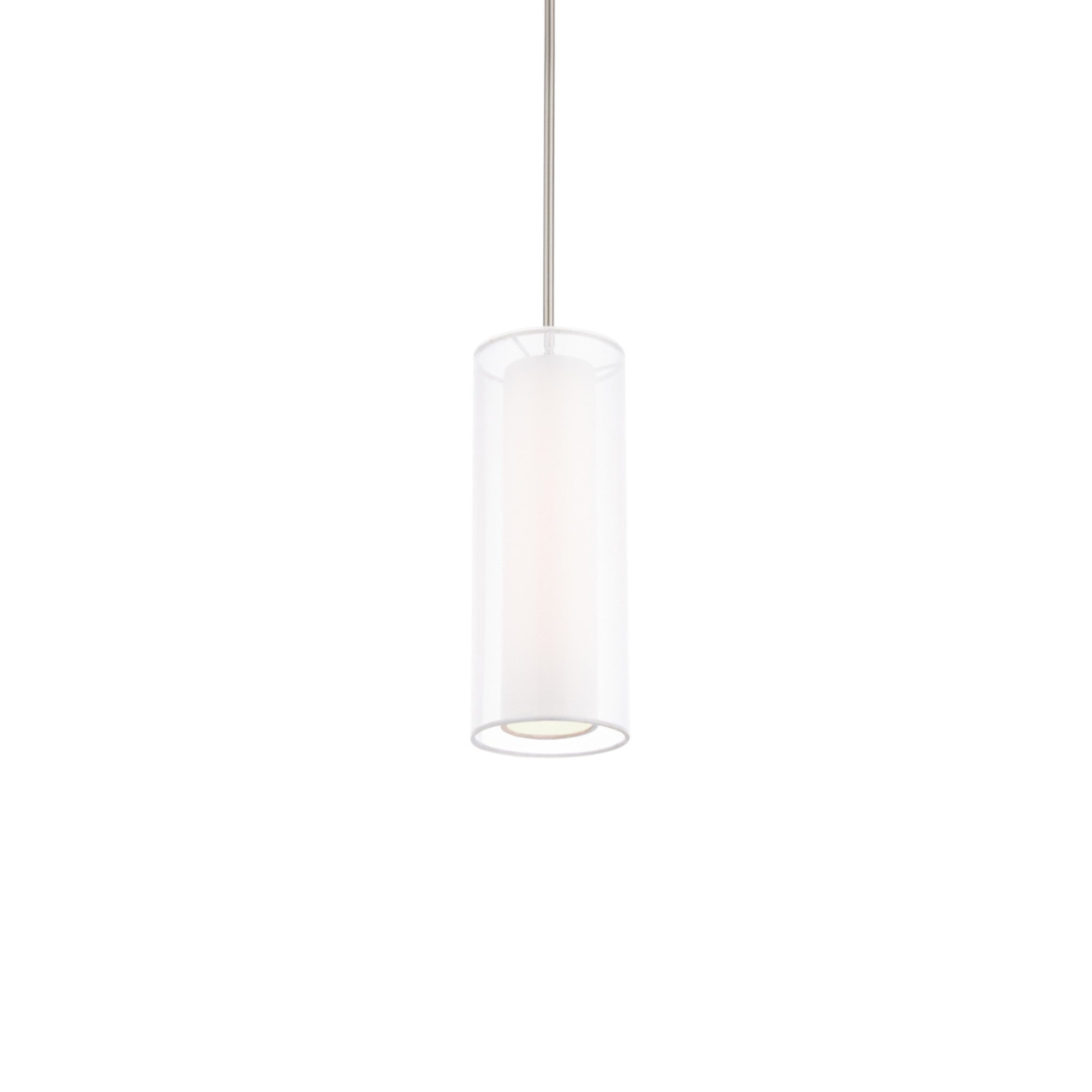 Metropolis 13" LED Pendant, Brushed Nickel Finish