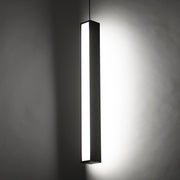 Chaos 26" LED Mini Pendant, Black Finish - Bees Lighting