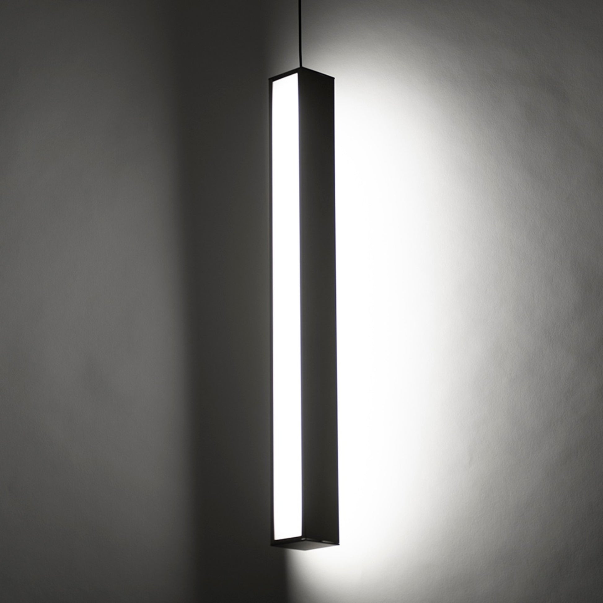 Chaos 26" LED Mini Pendant, Black Finish - Bees Lighting