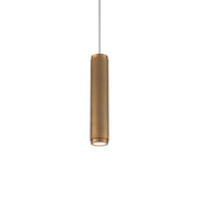 Burning Man 14" LED Pendant, Aged Brass Finish - Bees Lighting