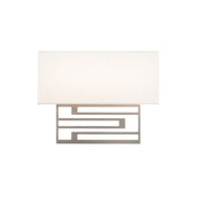 Vander 14" LED Wall Sconce, 3500K, Brushed Nickel Finish - Bees Lighting