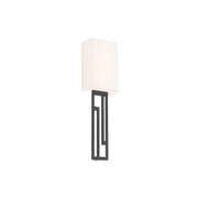 Vander 22" LED Wall Sconce, 3500K, Black Finish - Bees Lighting