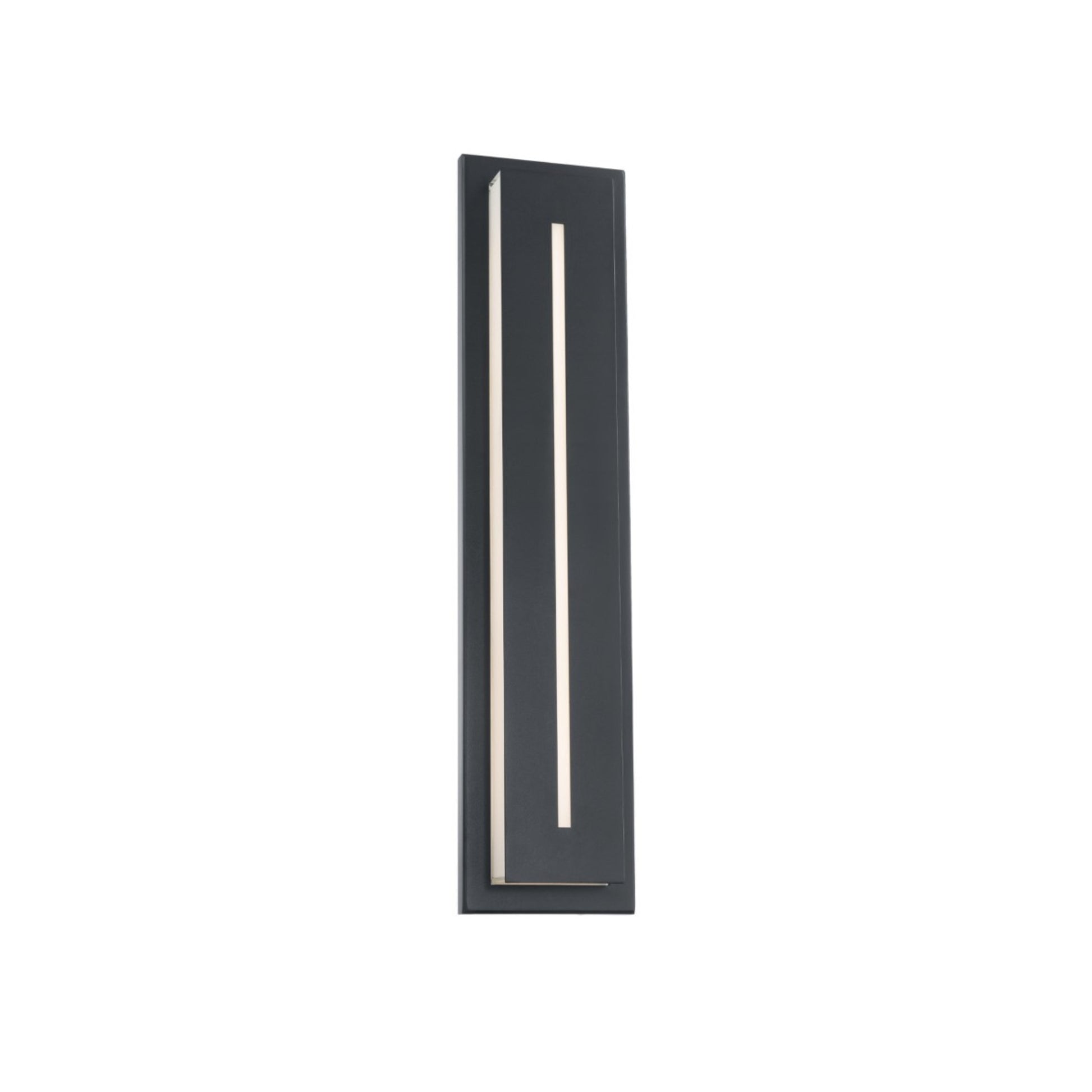 Midnight 26" LED Outdoor Wall Sconce, 4000K, Black Finish - Bees Lighting