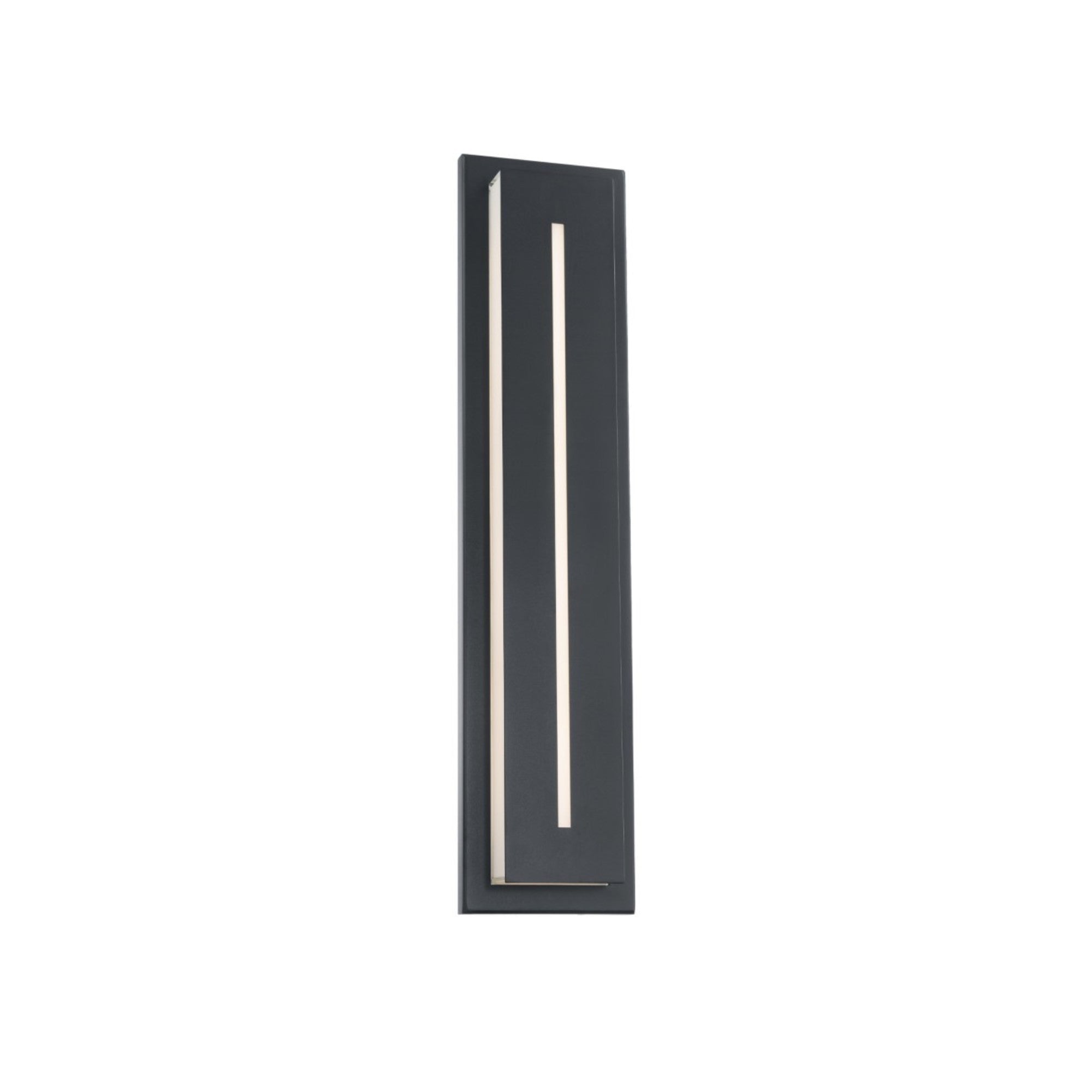 Midnight 26" LED Outdoor Wall Sconce, 4000K, Black Finish - Bees Lighting