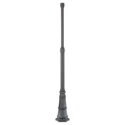 The Great Outdoors 3 in Round Light Post with Base - Bees Lighting