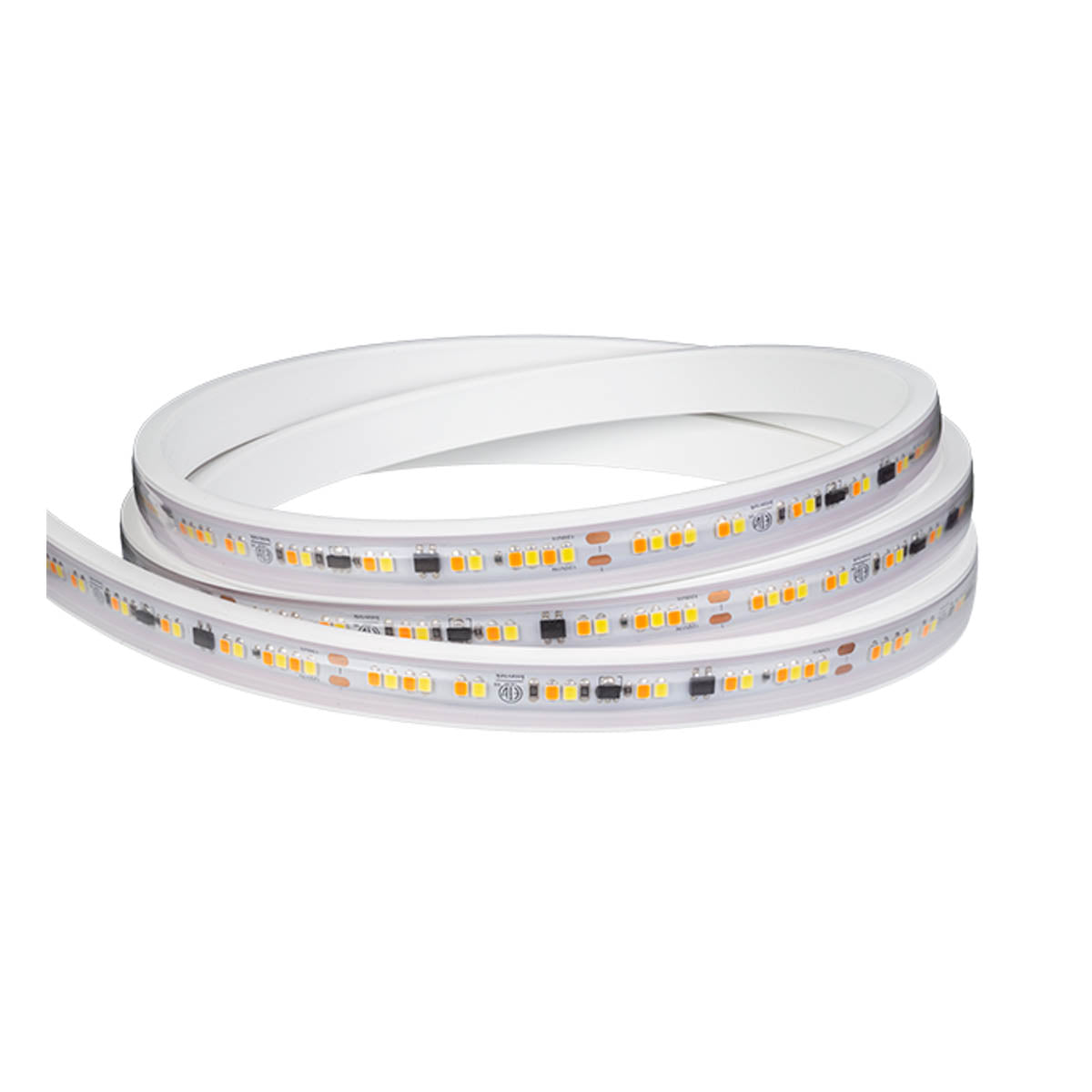 Hybrid 3 120V LED Strip Light, 150Ft Reel, 200 Lm/Ft, Warm Dim 3000K to 1800K - Bees Lighting