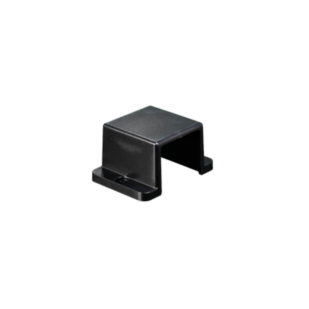 Plastic End Cap for H3 RGBW Aluminum Mounting Channel, Black - Bees Lighting