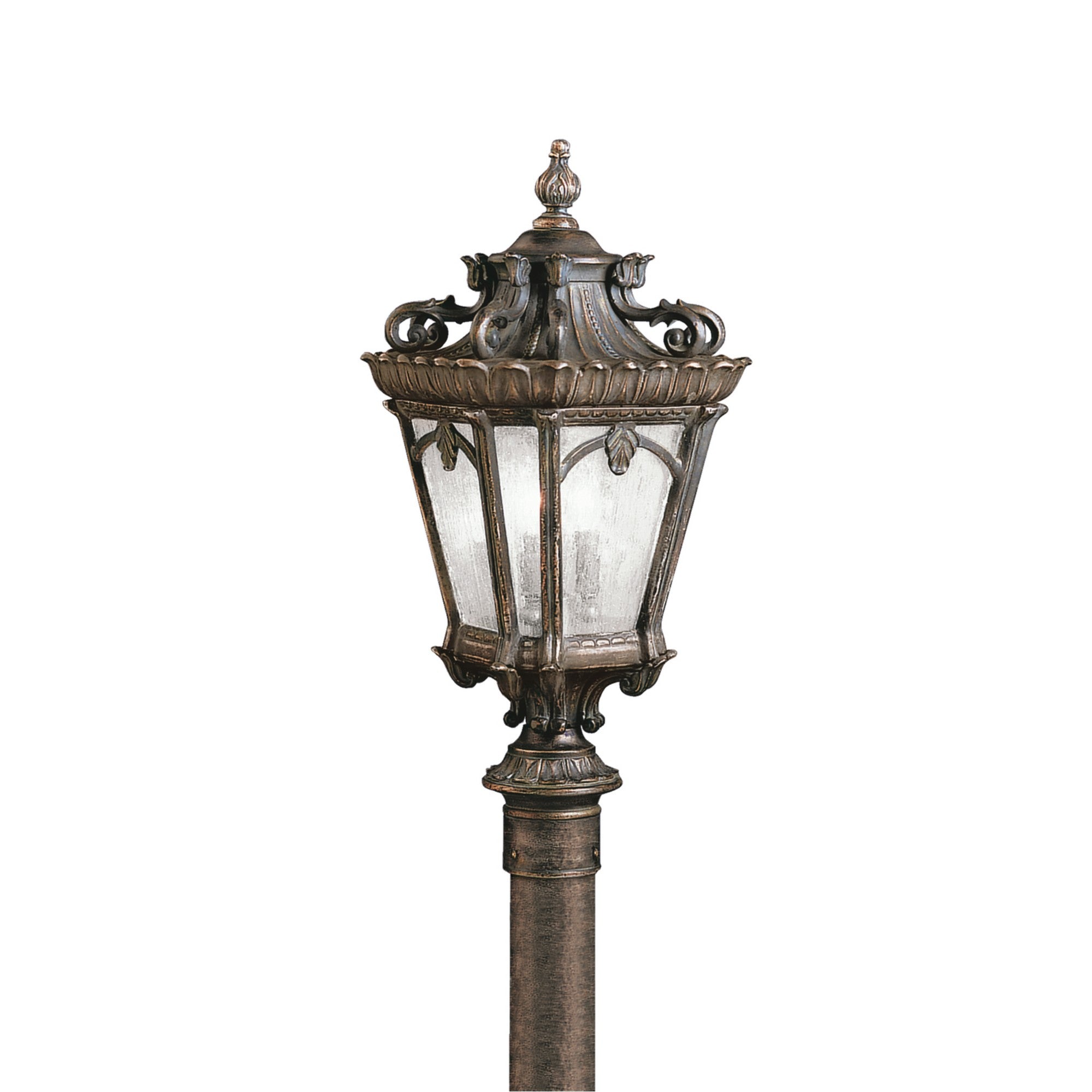 Tournai 30" 4-Light Outdoor Post Light, Londonderry Finish - Bees Lighting