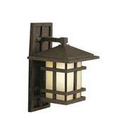 Cross Creek 16" Outdoor Wall Light, Aged Bronze Finish - Bees Lighting