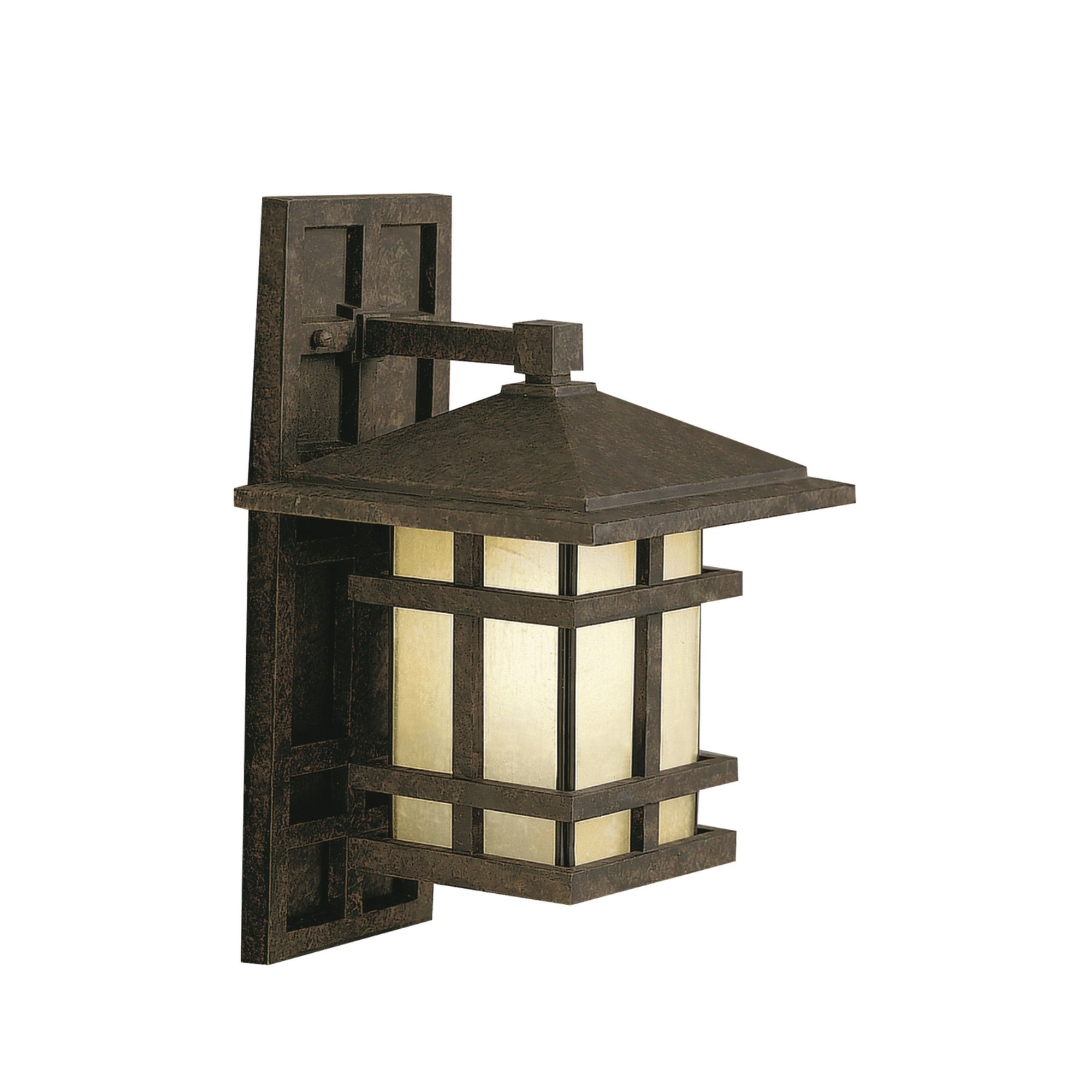 Cross Creek 16" Outdoor Wall Light, Aged Bronze Finish - Bees Lighting