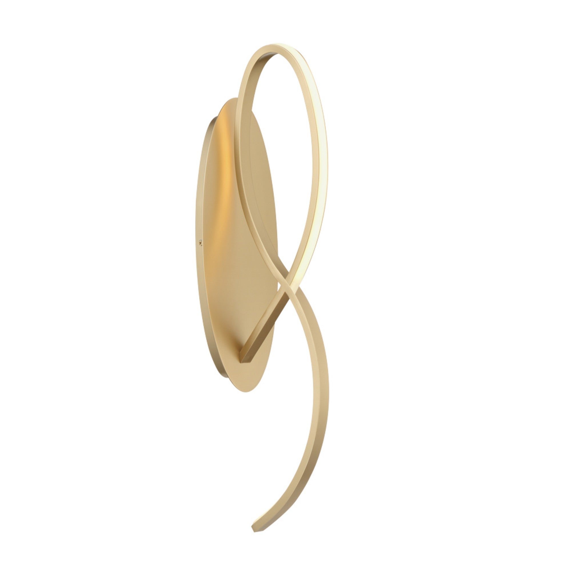 Astor 23" LED Wall Sconce, Soft Gold Finish - Bees Lighting